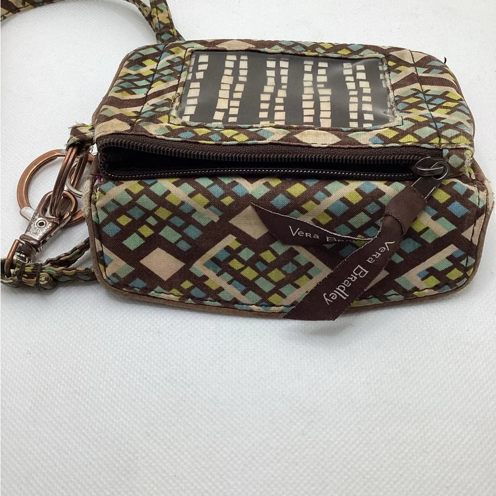 Vera Bradley. 2 wristlets/ID case. Rain Forest and Romantic Paisley print - Picture 6 of 16